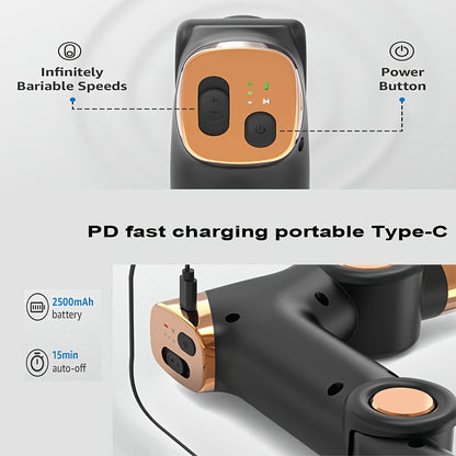 Massageador Portátil Dobrável – Relaxamento em Qualquer Lugar