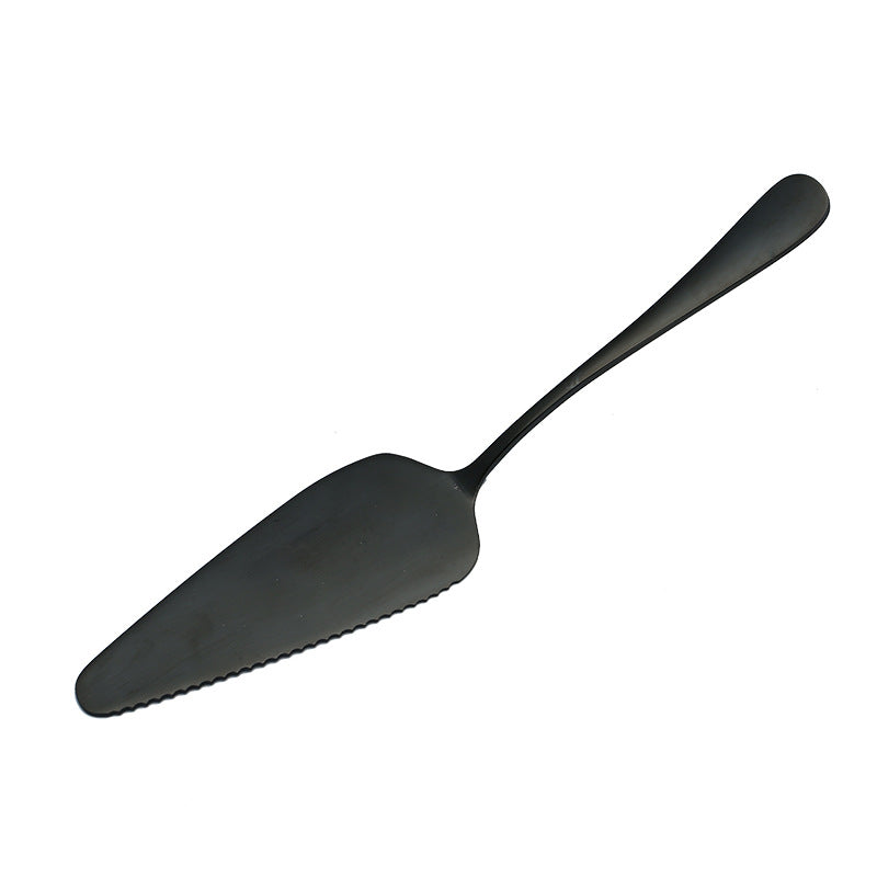 1pc Stainless Steel Cake Shovel, Cake Cream Serrated Edge Baking Tool, Kitchen Gadgets