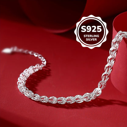 Sterling Silver Phoenix Tail Bracelet Female