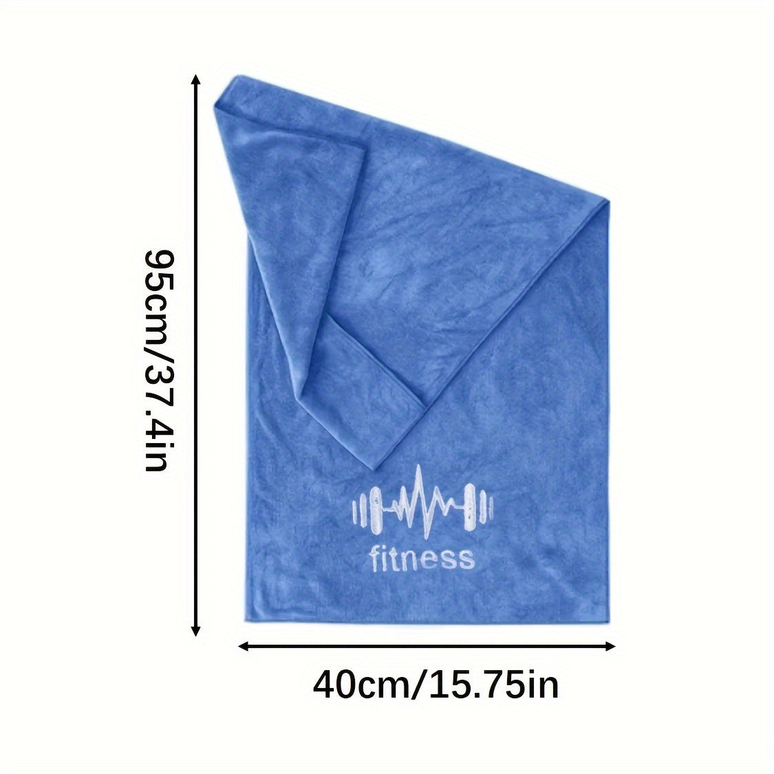 Lightweight, Quick-Drying Sports Towel - Soft Sweat Absorption for Men & Women - Perfect for Outdoor Gym, Training & Running!