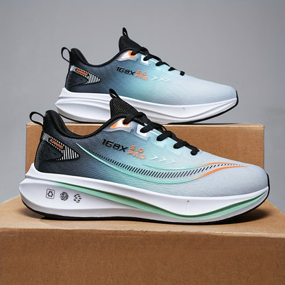 Men'S Running Shoes – Lightweight, Breathable, Soft Cushioned Sole, Suitable for Road and Outdoor Use, Multi-Functional Anti-Slip Sneakers for Marathon, Triathlon, Trail Running, Cycling Training, Gym, Aerobic Exercise, Hik