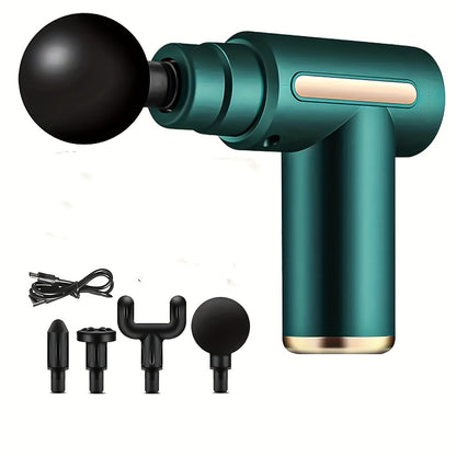 Powerful Professional Percussion Gym Sports Muscle Deep Tissu Fascia Mini For Neck Back Muscle Deep Vibration Relax Fitness Pocket Massage Gun