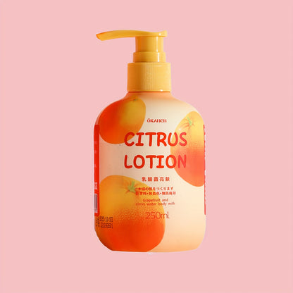 Peach | Citrus Body Lotion for Dry skin with Hyaluronic Acid | Nicotinamide | Vitamin C | Vitamin E
