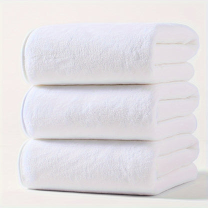 3pcs Microfiber Bath Towels, 300 GSM Super Absorbent And Quick-drying Bath Towel 70.0 X 140.0cm, Multipurpose Bath Towels For Spa, Yoga, Fitness, Bathroom