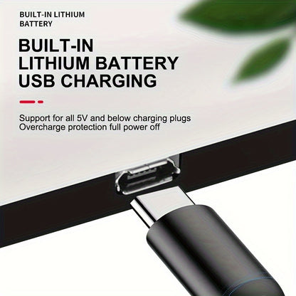 Wireless LED Touch Light for Car Interior, Suitable for Trunk Storage Box, USB Rechargeable Reading Lamp.