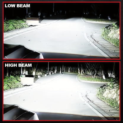 2pcs H4 9003 HB2 LED Headlight Bulbs - 20000LM Super Bright, 12V, High & Low Beam with Fan, White, Fit for Cars, Trucks, SUVs, Motorcycles, Vehicle Lighting Upgrade, Sleek Bulb Design, Durable Construction, Without Battery