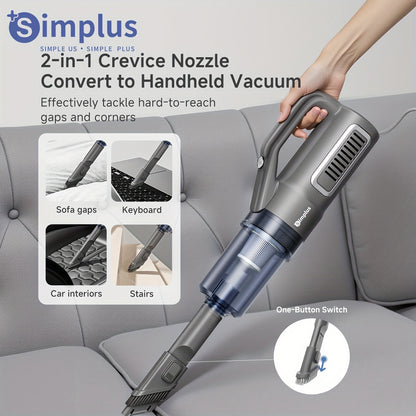 Aspirador Portátil Simplus 16000Pa – Potência 400W