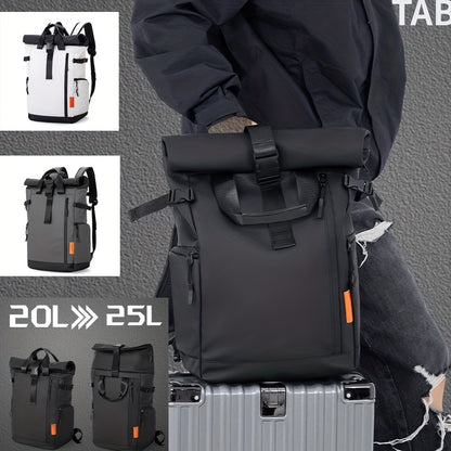 Business Backpack for Men - Large Capacity Laptop Bag with Adjustable Straps, Tablet Compartment & Mesh Bottom Pocket, Durable Oxford, Ideal for College, Work & Travel, College Laptop Bag | Professional Look | Durable Backpac