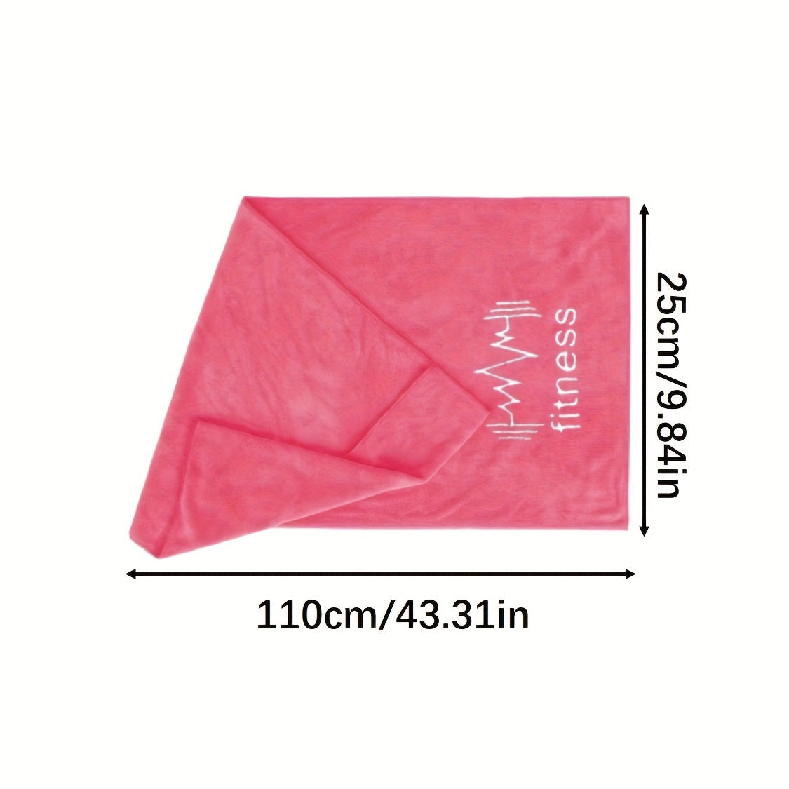 Lightweight, Quick-Drying Sports Towel - Soft Sweat Absorption for Men & Women - Perfect for Outdoor Gym, Training & Running!