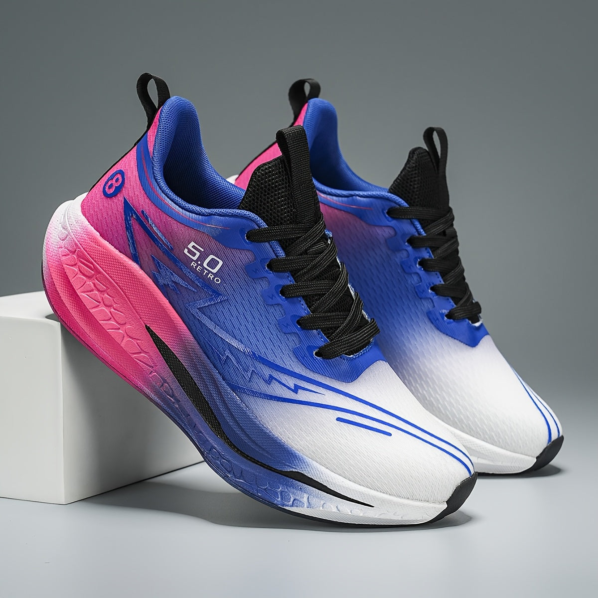 Ténis clássico, ultraleve e respirável para caminhadas e trilhos, ideal para casais. Versátil, elegante e confortável para desporto e corrida em asfalto.