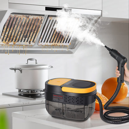 Portable Household Steamer Cleaning Machine, High Temperature Pressure Handheld Kitchen Carpet Steam Cleaner, for Homes, Offices and Vehicles