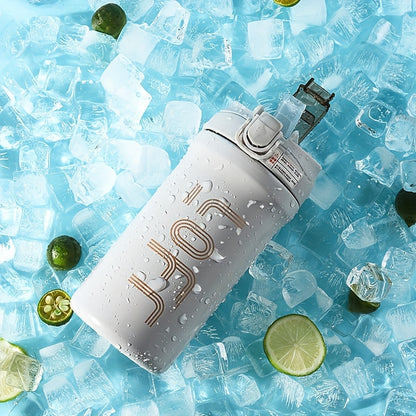 20oz/600ml Double-Wall Vacuum Insulated Stainless Steel Travel Mug - Thermal Cup with Leakproof Flip-Top Lid, Keeps Drinks Hot/Cold for Hours, Large Capacity Thermos for Coffee, Tea, Water - Perfect Gift for Coffee & Tea Love