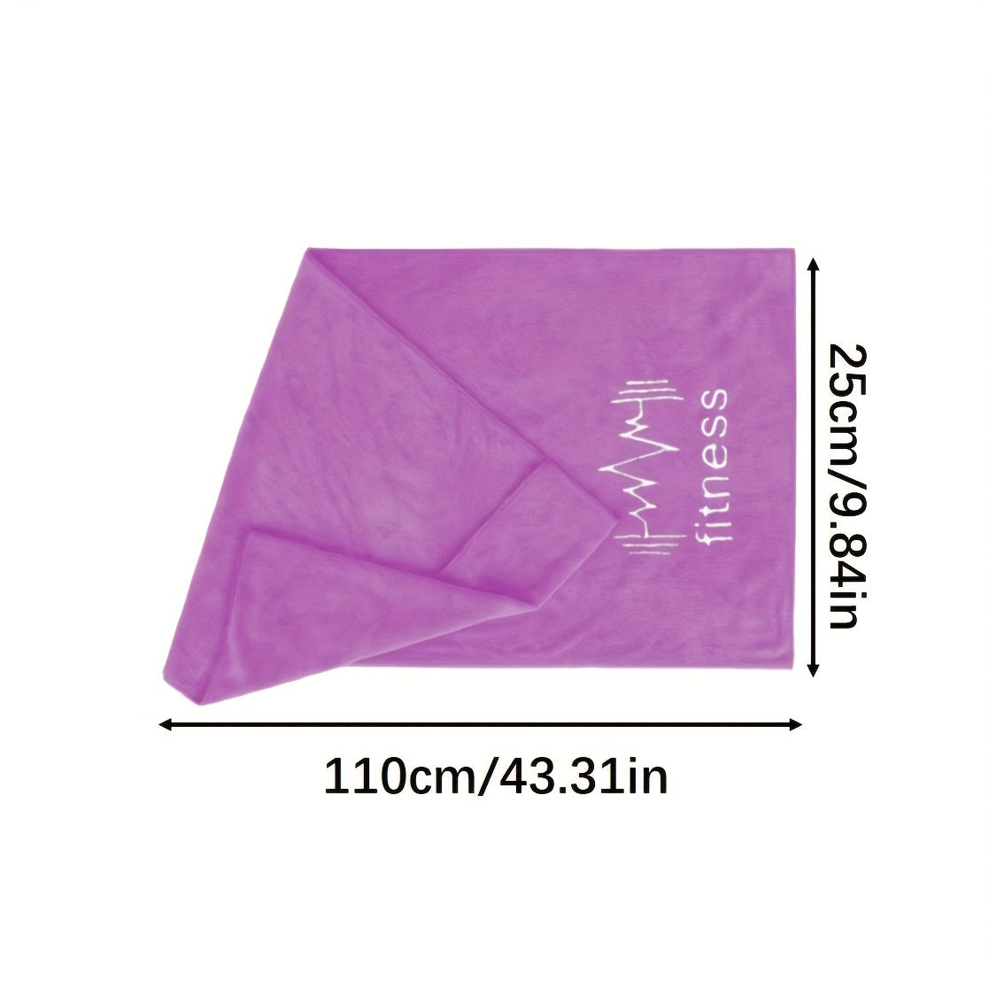 Lightweight, Quick-Drying Sports Towel - Soft Sweat Absorption for Men & Women - Perfect for Outdoor Gym, Training & Running!