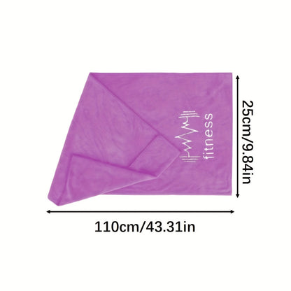 Lightweight, Quick-Drying Sports Towel - Soft Sweat Absorption for Men & Women - Perfect for Outdoor Gym, Training & Running!