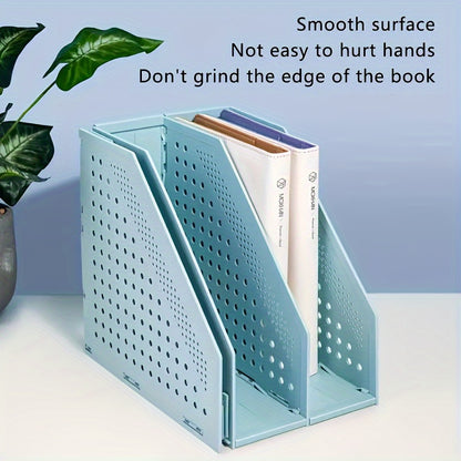 Caixa organizadora retrátil com 4 compartimentos para livros e arquivos: ideal para organizar documentos, arquivos e outros artigos essenciais de escritório, material escolar e decoração.