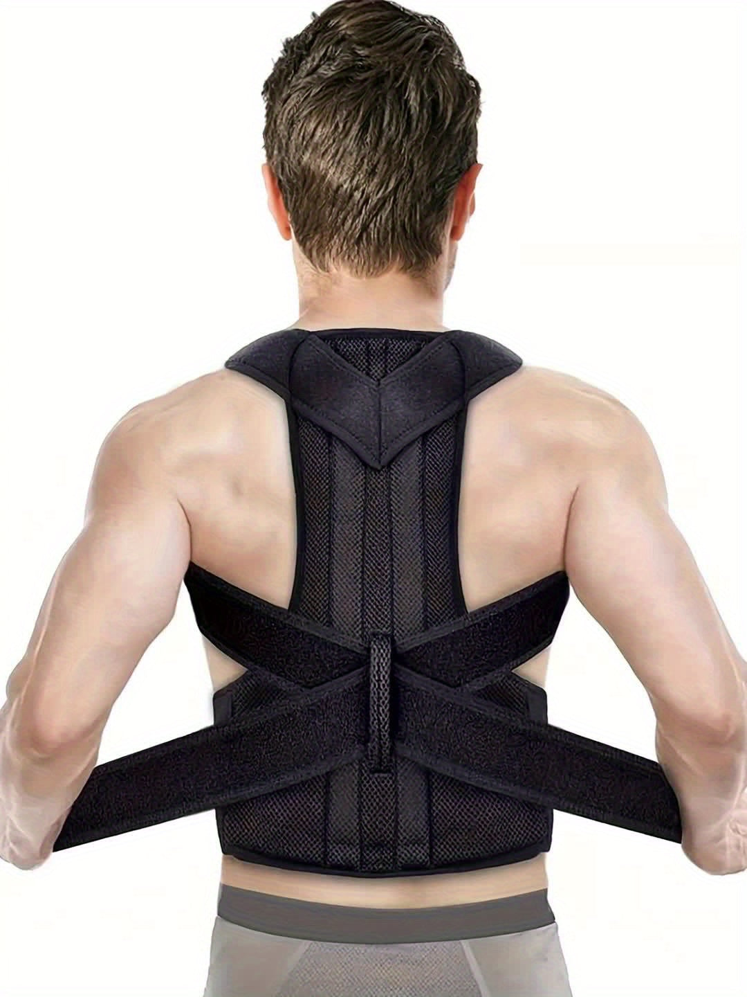 Cinta lombar ajustável unissexo para homem e mulher.