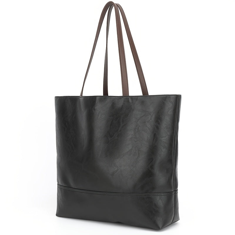 Women'S Vintage Large-Capacity Shoulder Tote Bag