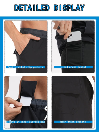 Men'S Quick-Dry Beach Shorts