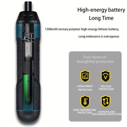 3.6V lithium cordless screwdriver Cordless Electric Screwdriver Set Power Screwdriver 4 torque setting