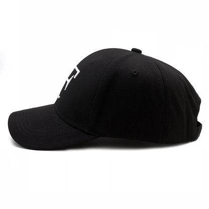 Fashion European And American F Letter Embroidery Baseball Cap Tennis Star  Sports Peaked Cap Simple For Men And Women