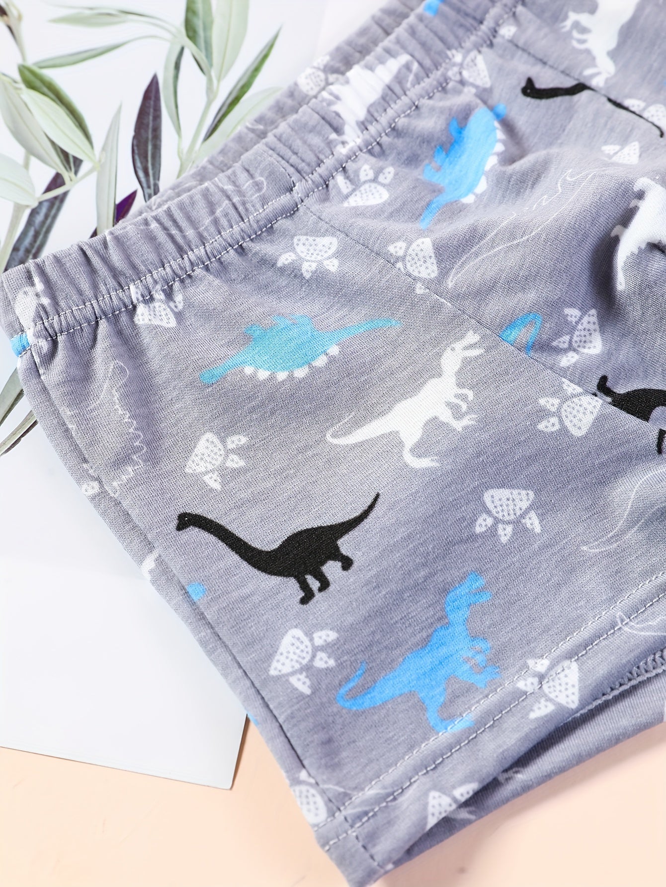 3pcs Toddler Kid Boys Underwear Soft Breathable Cartoon Car Pattern Comfy Boxers Briefs