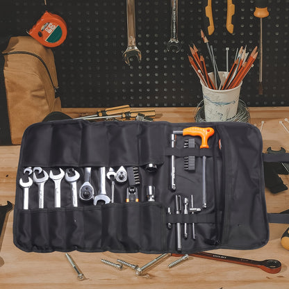 Nylon Carrying Bag Reel Type Tool Kit Electrician Tool Insert Bag Canvas Oxford Cloth Tool Kit Tool Bag Hardware Tool Kit
