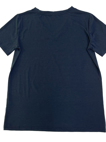 Perfectly Letter Print T-shirt, Casual V Neck Short Sleeve T-shirt, Women's Clothing