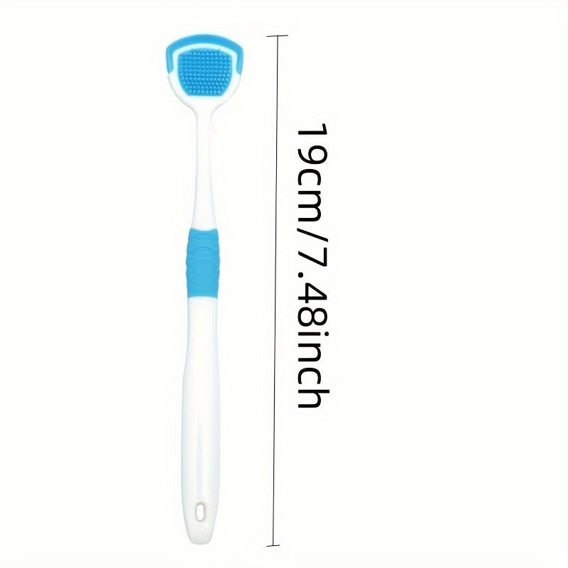 1Pc Tongue Cleaner Scraper - Unscented Oral Hygiene Tool for Fresh Breath and Improved Taste