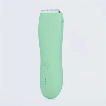 YAFULL Professional Body Groomer with IPX6 Replacement Blades - USB Rechargeable, 800mAh Lithium Battery, Ceramic Blade for Men'S Belly & Body Hair Trimming, Electric Shaver for Bikini & Men'S Grooming, Ideal Gift for Loved O