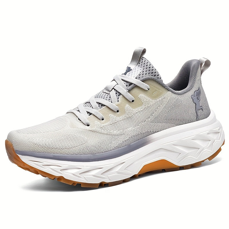 Unisex High-Performance Sports Shoes, on Large Sizes, MD Soft Sole, Breathable Knitted Mesh Upper, Flexible Fabric Lining, Trendy Design, Lightweight Body, All-Season Wear, Elegant Sneakers For Women, Chunky High Cut Sneaker,