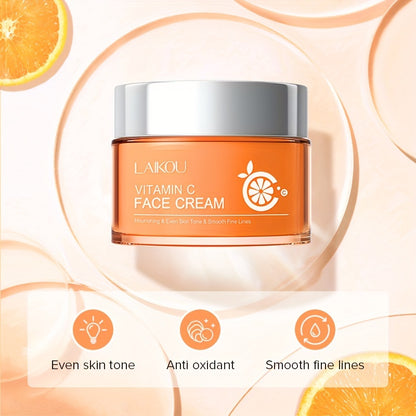 Vitamin C Cream 50g, For Moisturizing, Hydrating, And Repairing Skin, Release Pure And Delicate Luster For Skin,Mild And Non-irritating,korean Skin Care