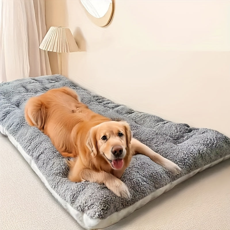 Dog beds suitable for extra-large dogs, comfortable and soft large dog kennel sofas, dog blankets and mattresses, pet pads suitable for small to large dogs, providing comfortable rectangular comfort for dogs and cats., Cozy P