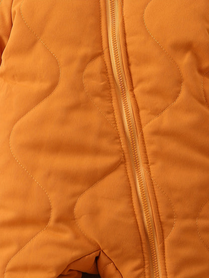 Infant Hooded Thick Romper Long Sleeve Zipper Thermal Jumpsuit, Babies & Kids Coat