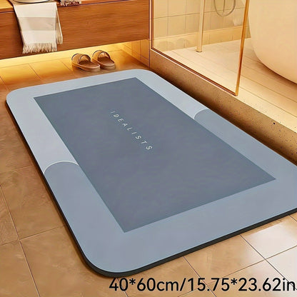 Extra Absorbent Bath Mat - Quick-Dry, Non-Slip Floor Mat, Soft and Comfortable, Suitable for Bathroom, Toilet, Shower, Laundry Room, Bedroom, Living Room, Kitchen, Door Mat