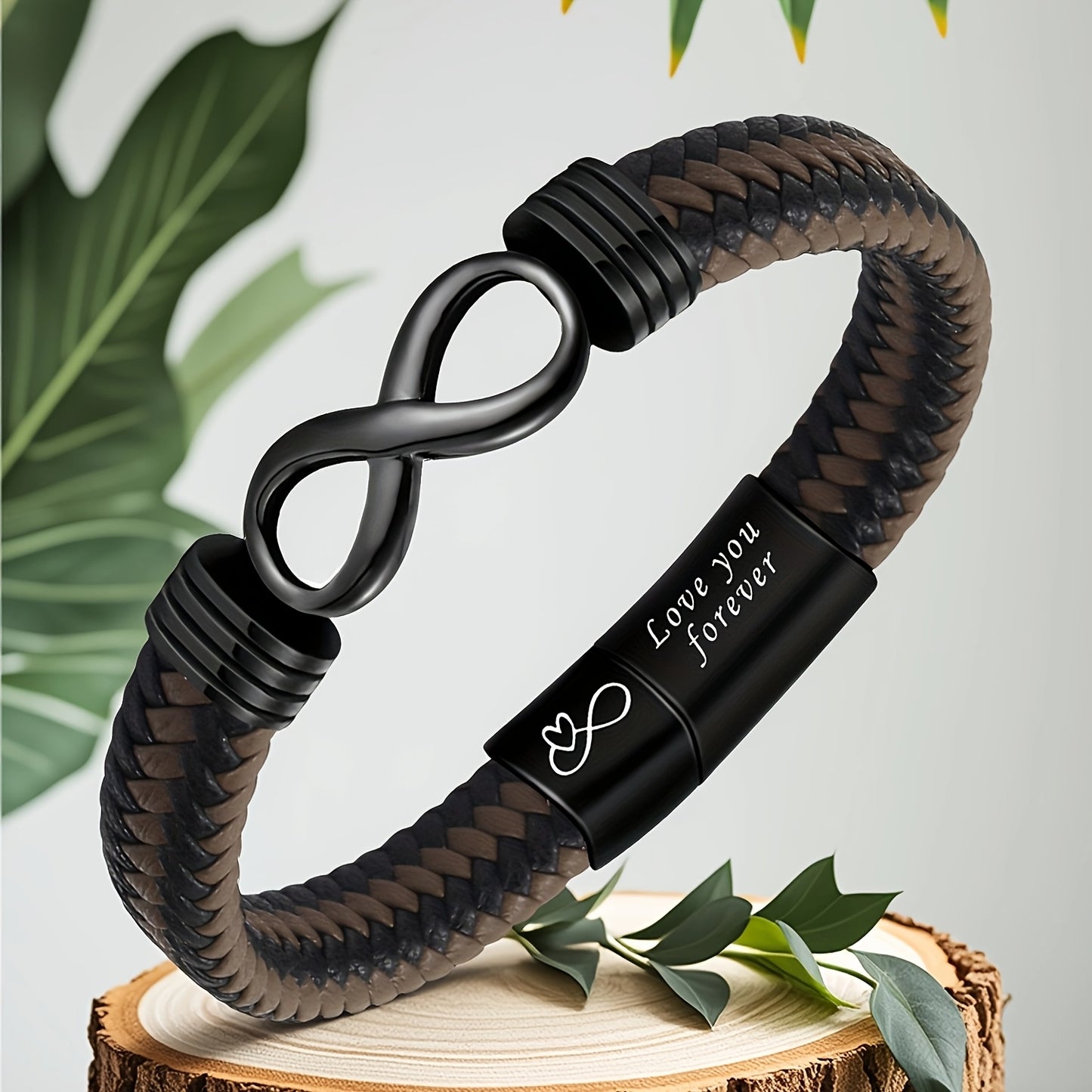 1pc Back to School - Must-Have Gift - Perfect Thanksgiving Gift/Graduation Gift - Retro Style Knotted Love Buckle Bracelet - for Son/Classmates/Friends, Exquisite Design Knotted Bracelet Gift, Fashionable Versatile, Celebrati