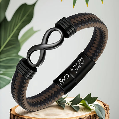 1pc Back to School - Must-Have Gift - Perfect Thanksgiving Gift/Graduation Gift - Retro Style Knotted Love Buckle Bracelet - for Son/Classmates/Friends, Exquisite Design Knotted Bracelet Gift, Fashionable Versatile, Celebrati