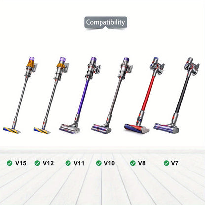 Groom Tool Kit For Dyson Vacuums, Pet Dog Brush Hair Vacuum Attachment For Dyson V7/8/10/11/15, Suitable For Long Or Medium Haired Dogs, Vacuum-Assisted Dog Groomer & Self-Cleaning Mess-free Grooming