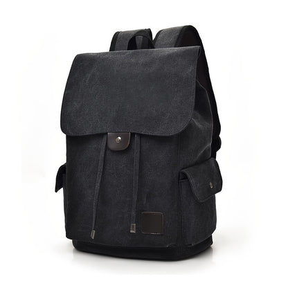 Fashionable Trendy Backpack, Casual Canvas Bag, College Style Travel Backpack Student Schoolbag