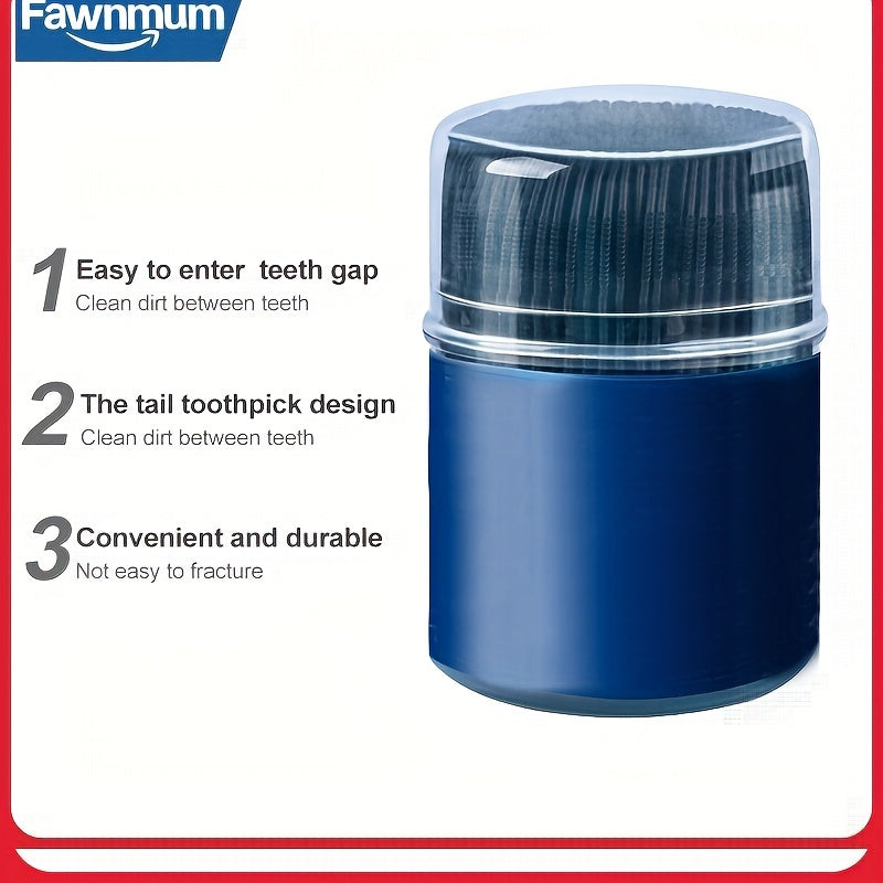 50pcs Dental Floss, Bamboo Charcoal Dental Floss, Toothpicks, Dental Floss Sticks