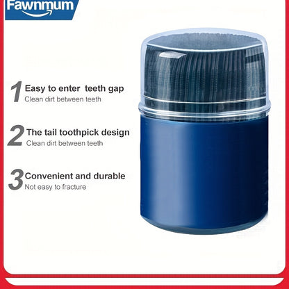 50pcs Dental Floss, Bamboo Charcoal Dental Floss, Toothpicks, Dental Floss Sticks