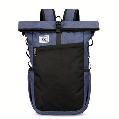 1pc Portable Multi-functional Sports Backpack, Foldable Lightweight Storage Bag for Men Women Outdoor Camping Hiking Travel Riding