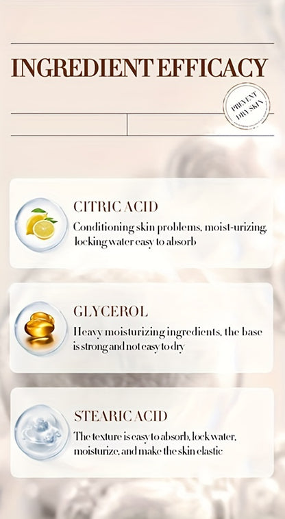 200g Coconut Moisturizing Body Cream, Body Butter With Vitamin E, Long Lasting Fragrance, Soothing Nourishing Rejuvenating Skin, Suitable For Various Skin Types With Plant Squalane