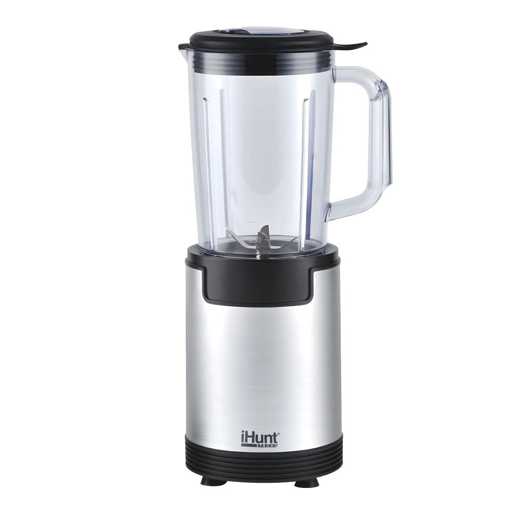 Multi Blender iHunt Bro 4-in-1, 900W, 18000 RPM, 1L, 6 Blades, Grinding, Smoothie Maker, Ice Crushing, 7 Accessories Included