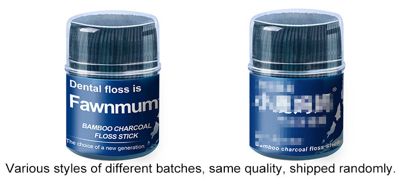 50pcs Dental Floss, Bamboo Charcoal Dental Floss, Toothpicks, Dental Floss Sticks