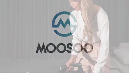 Moosoo Pro Steam Iron - 1800W Lightweight Dry Iron With Advanced Anti-Drip System, Auto-Off Function, And Enhanced Safety Features For Easy Ironing Experience - ST1800