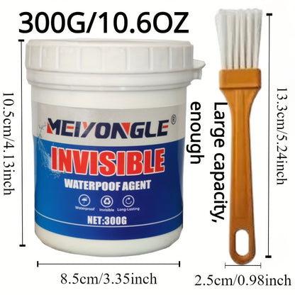 SuperStrong Waterproof Adhesive - Quick-Dry Leak Repair for Wall Tiles, Toilet Safe, Odorless Brick Protector, Ultimate Crack Filler - Durable, Water-Resistant Solution for External Walls, 300g/10.6oz, Christmas and Halloween
