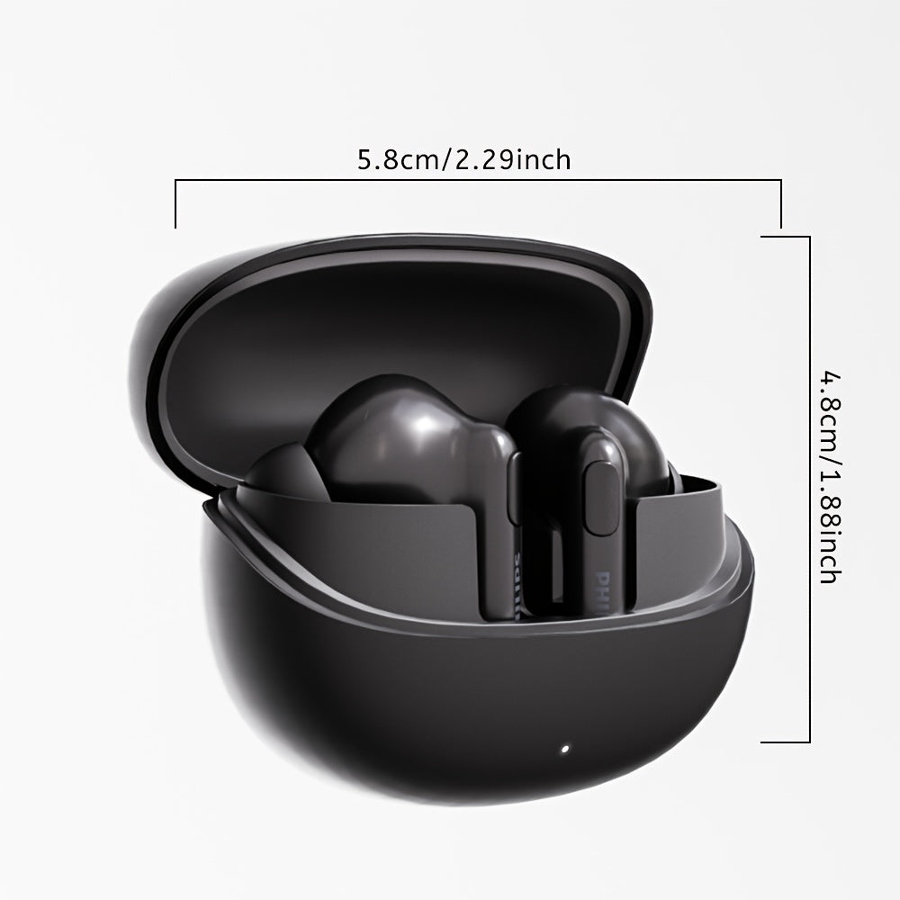 2025 New for philips Wireless Earbuds | Wireless Stereo, Newly upgraded V6.0, Long Standby, Noise-Canceling, Comfortable Wear | Universal Fit, Latest Model