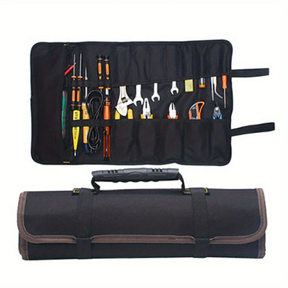 Nylon Carrying Bag Reel Type Tool Kit Electrician Tool Insert Bag Canvas Oxford Cloth Tool Kit Tool Bag Hardware Tool Kit