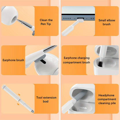 20 In 1 Multi-Function Keyboard Cleaner Cleaning Brush Kit Earbuds Cleaning Pen For PC Laptop Phone Headphones Camera For Airpod