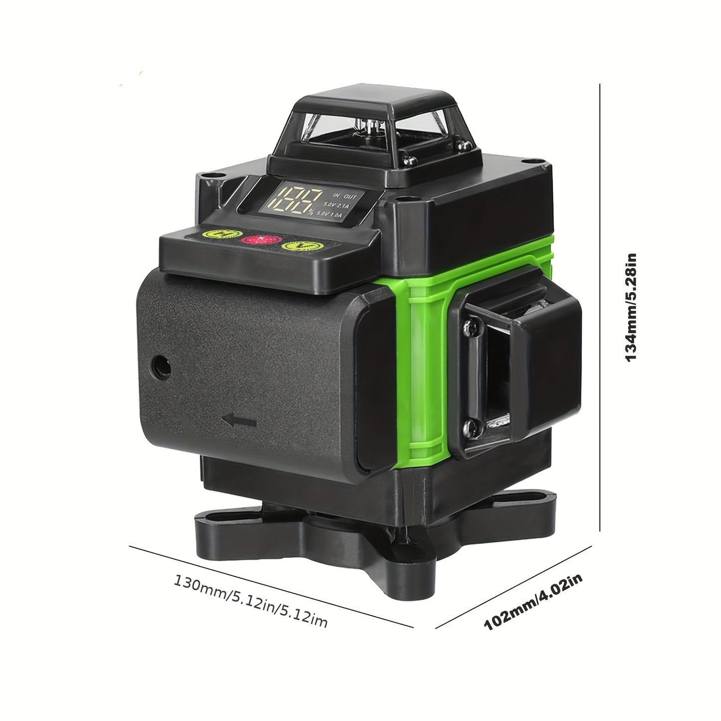 Lixada 4D 16 Lines Laser Level 3° Self-leveling Machine USB Rechargeable Lithium Battery Leveling Tool With Vertical Horizontal Tilt Lines